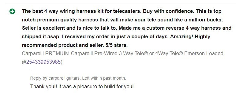 Review on my 4 Way Tele Harness