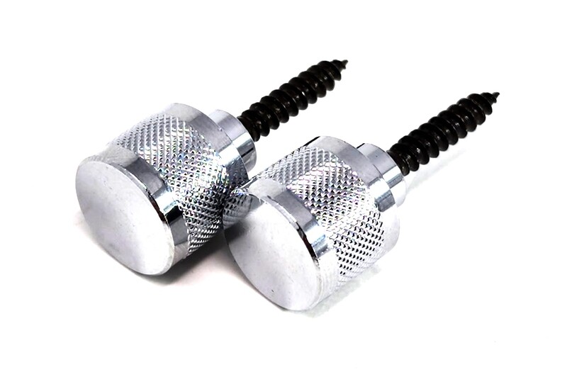Brio Gretsch Style Strap Buttons - Chrome