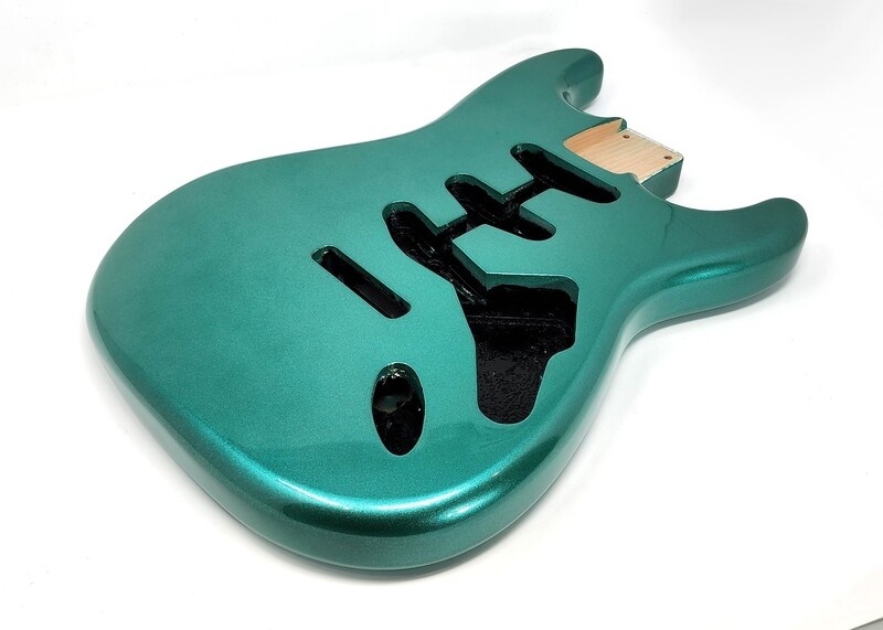 Brio S-Style Body High Gloss 2pc Roasted Ash Metallic Green Body