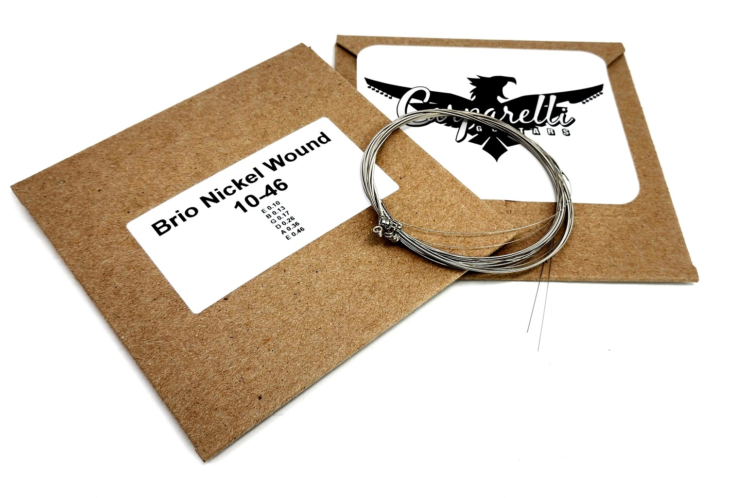 Brio Nickel Wound 10-46 Strings 10 Pack + 1 Pack Free