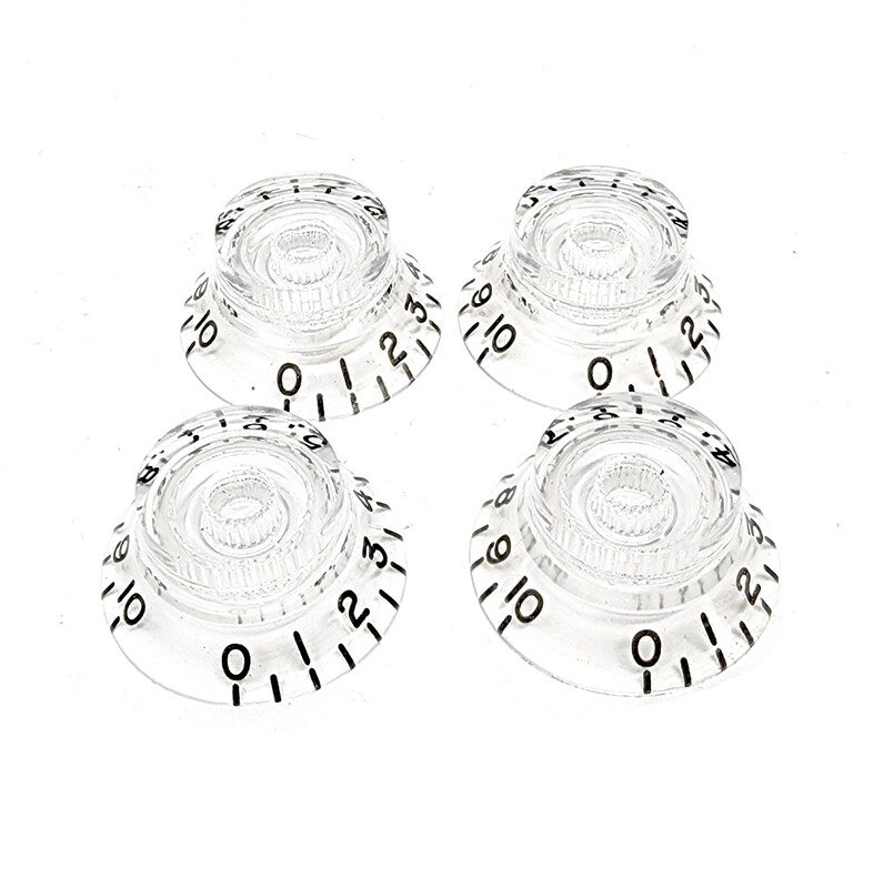 Brio Right Hand Bell Knobs Imperial ( US ) Size Set of 4 CLEAR