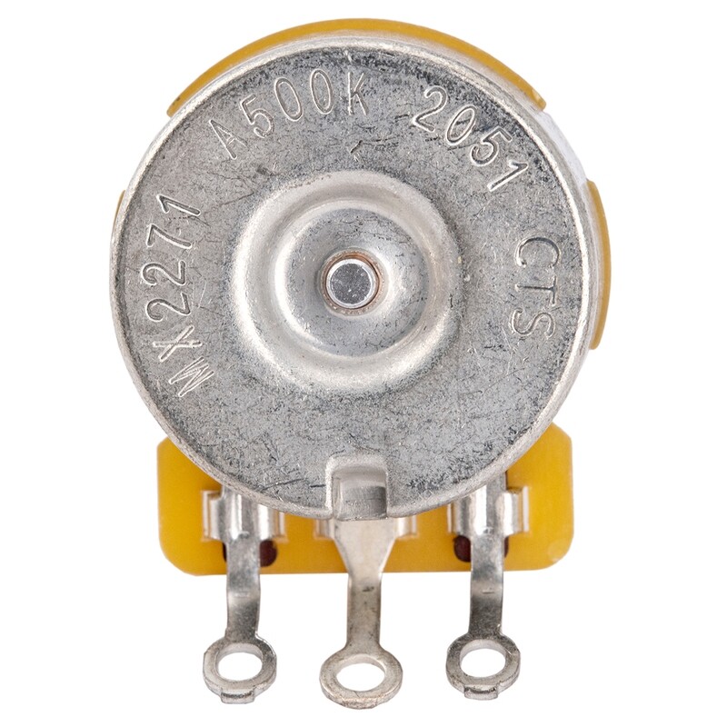 CTS Series A500K Split Long Shaft Guitar Pots Audio Taper Potentiometers