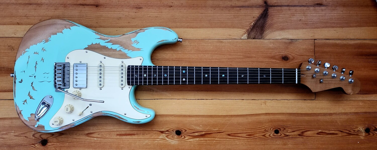 SOLD Carparellic  Seafoam Green S-Style
