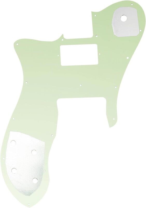 16 Holes Single H Guitar Pickguard For USA/Mexico Fender 72 Tele Custom Style Electric Guitar 3ply Mint Green