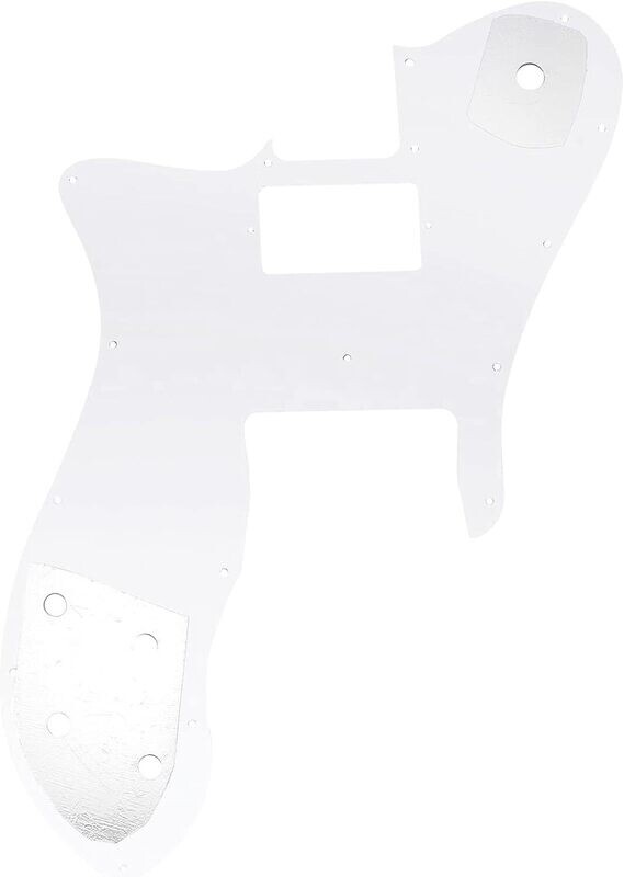 16 Holes Single H Guitar Pickguard For USA/Mexico Fender 72 Tele Custom Style Electric Guitar 4ply Brown Tort