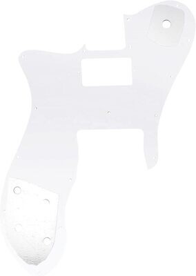 16 Holes Single H Guitar Pickguard For USA/Mexico Fender 72 Tele Custom Style Electric Guitar 4ply Brown Tort