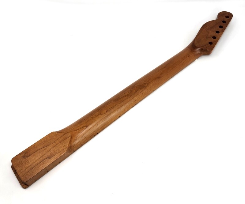 Brio Nitro Satin Roasted Maple T-Style Neck w/Walnut Plug at Headstock