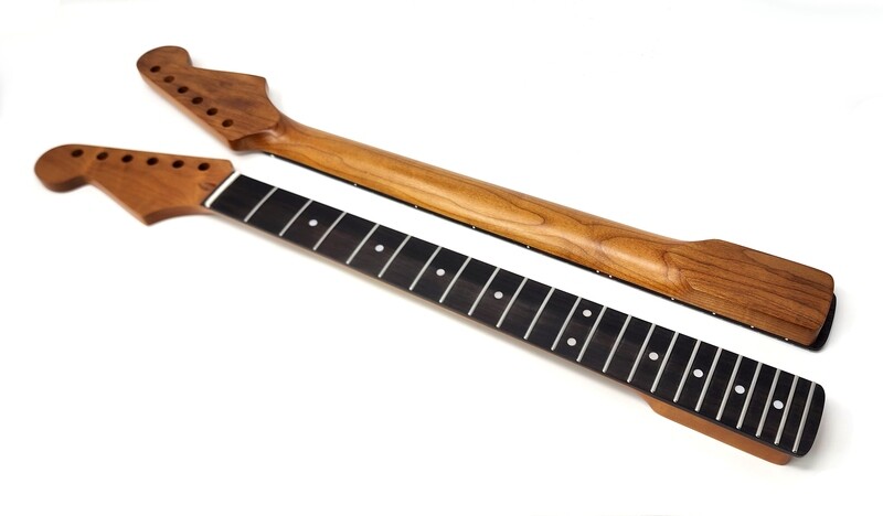 LEFT HANDED or REVERSE HEADSTOCK Brio Nitro Satin Roasted Maple Rosewood Fingerboard S-Style Neck