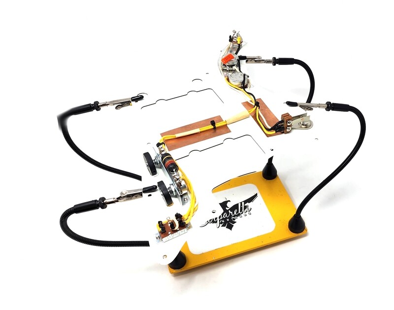 Carparelli Jazzmaster® Offsett Wiring Harness Upgrade w/ EMERSON CAP
