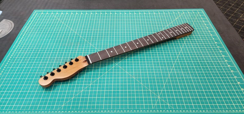 Loaded Left Handed or Reverse Headstock T-Style Neck