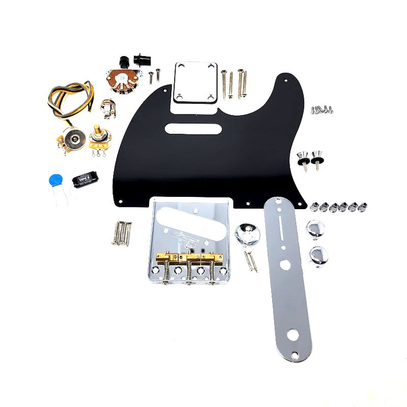 Carparelli Hardware Set for Tele (SET D) - Chrome, Black or Gold