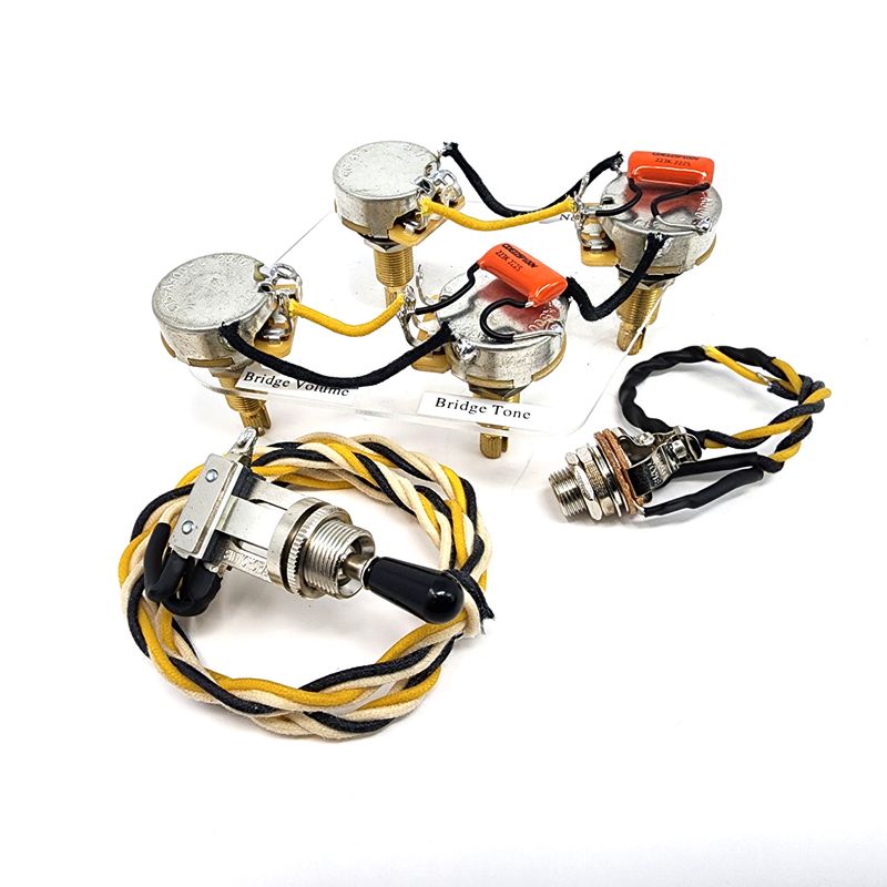 Gibson Les Paul Wiring Harness 50's Wiring Custom SD - Orange Drop .022