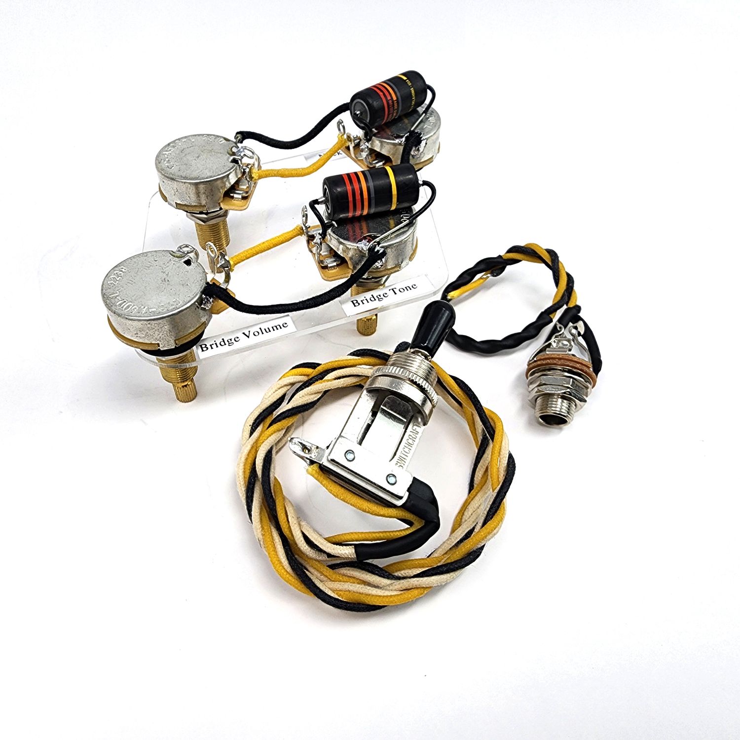 Gibson Les Paul Wiring Harness 50&#39;s Wiring Custom SD - Emerson Bumble Bee .022