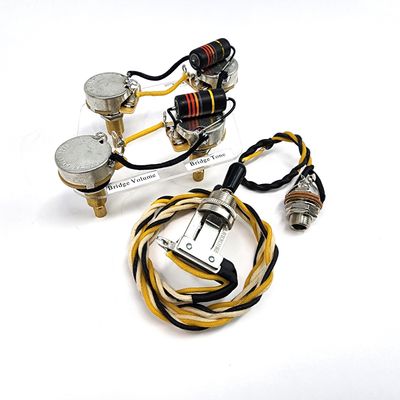 Gibson Les Paul Wiring Harness 50&#39;s Wiring Custom SD - Emerson Bumble Bee .022