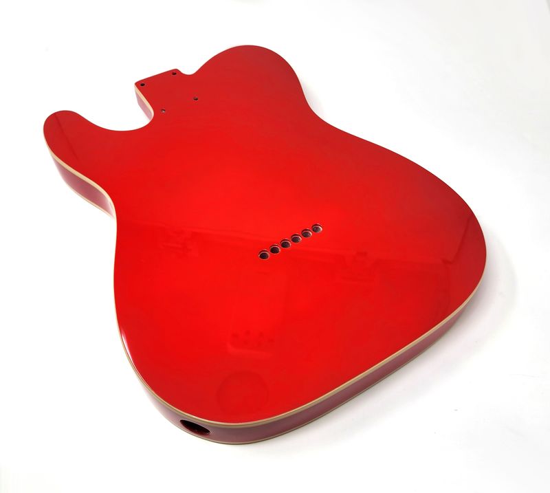 Brio 69 T-Style Thinline Alder Doublebound Fiesta Red H/S