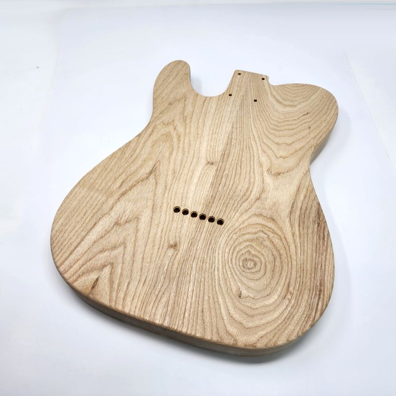 Brio 2 piece Roasted Swamp Ash Body "Thinline" T-Style Unfinished