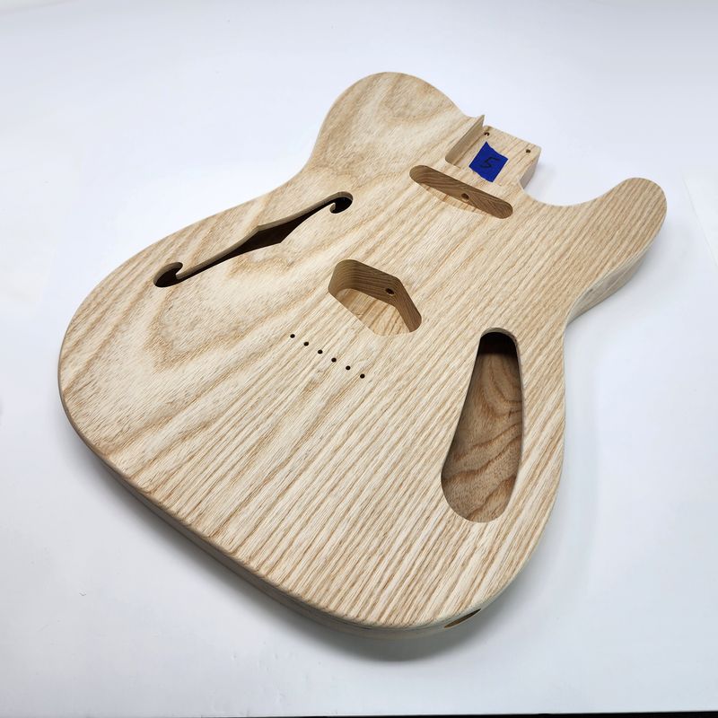Brio 2 piece Roasted Swamp Ash Body "Thinline" T-Style Unfinished