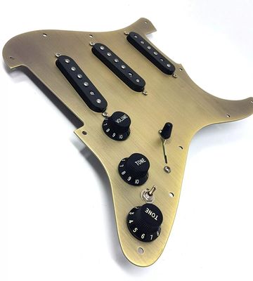 Carparelli 9-Way Strat Mod – Pro-Built Loaded Pickguard with Vintage Tone System