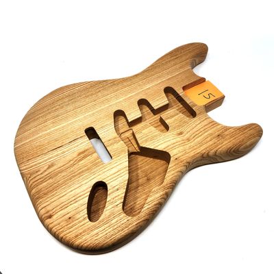 Brio Highly Figured S-Style, Roasted 2 Pc Louisiana Swamp Ash Unfinished 4.3lbs