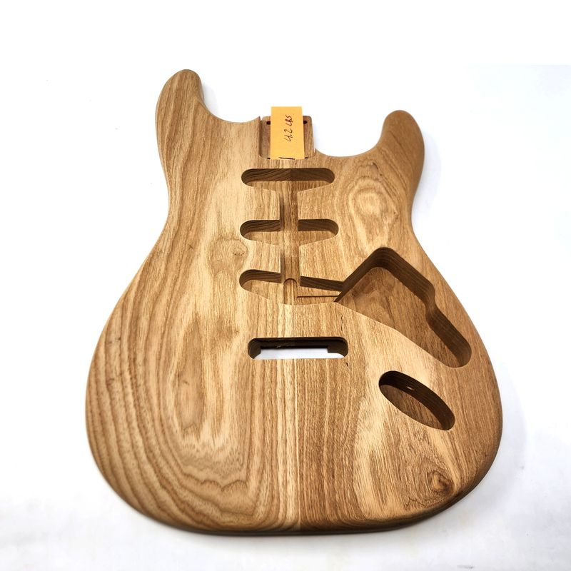 Brio Highly Figured S-Style, Roasted 2 Pc Swamp Ash Unfinished 4.2lbs