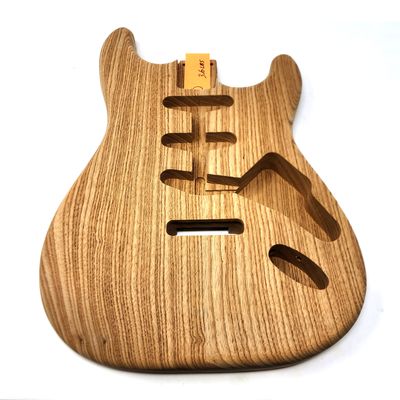Brio Highly Figured S-Style, Roasted 2 Pc Swamp Ash Unfinished 3.6lbs