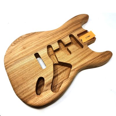 Brio Highly Figured S-Style, Roasted 2 Pc Swamp Ash Unfinished 3.7lbs