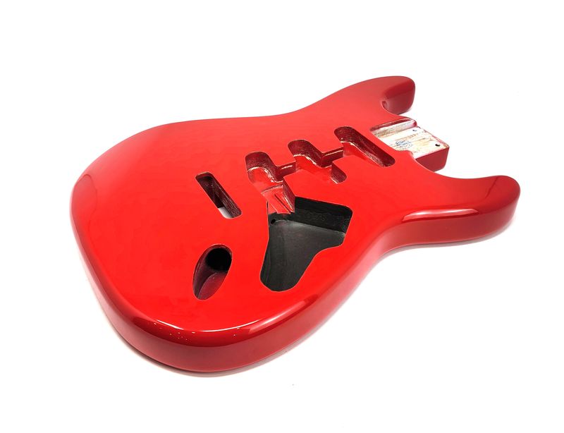 Brio S-Style Body High Gloss 2pc Roasted Ash Fiesta Red