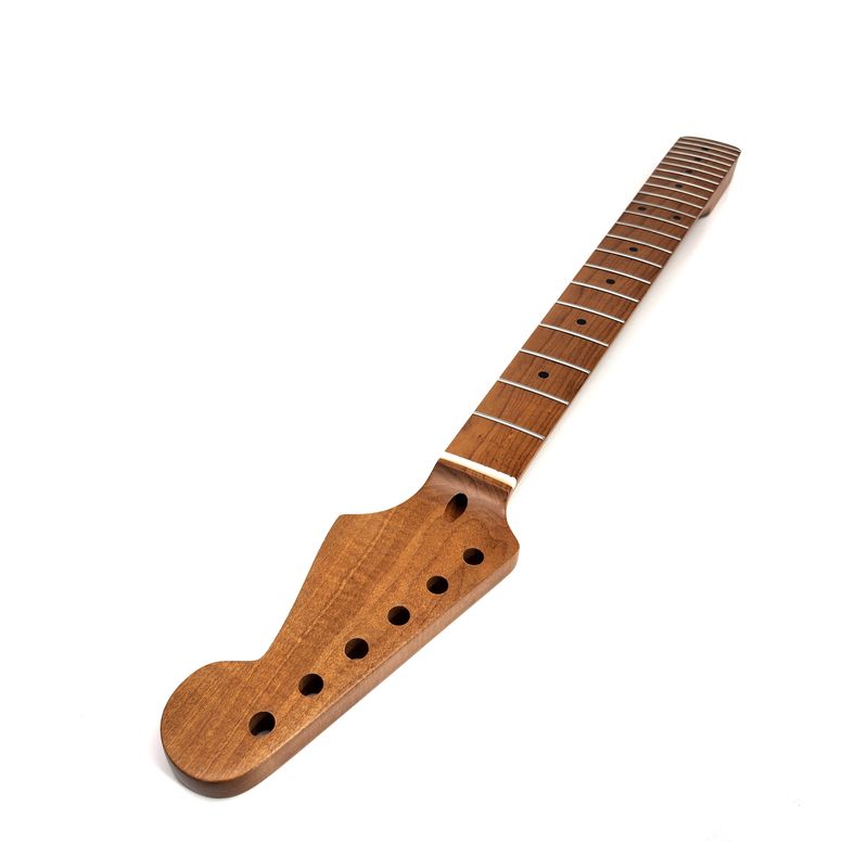 Brio Nitro Satin Roasted Maple S-Style Neck Dual Action Truss Rod at Headstock