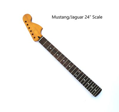 Mustang/Jaguar 24&quot; Scale Length 12&quot; Radius 22 Frets Satin Finish Rosewood