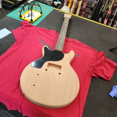 Left Hand LP Double Cut Jr 57 Neck