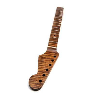 5A Highly Flamed S-Style Neck Roasted Maple– 25.5&quot; Scale Length