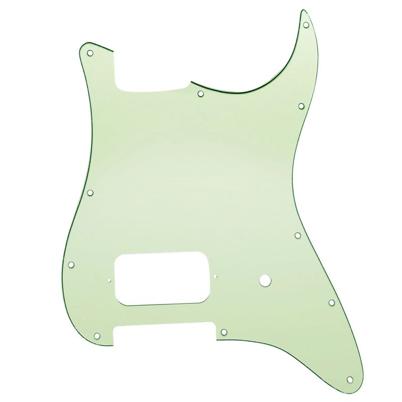 One Humbucker Guitar Pickguard For American/Mexican Fender Tom DeLonge Strat Style -Mint Green