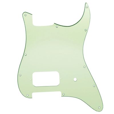 One Humbucker Guitar Pickguard For American/Mexican Fender Tom DeLonge Strat Style -Mint Green
