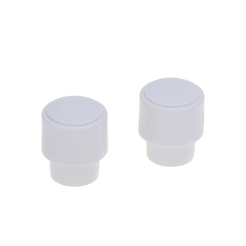2 x USA Size Telecaster Barrel Switch Tip ( CRL ) White