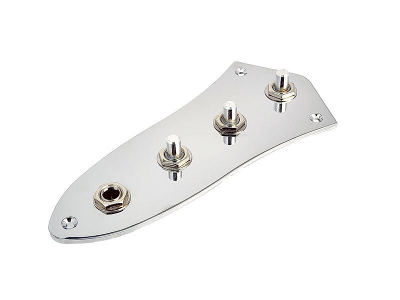 Carparelli J-Bass Drop-In Control Plate — Prewired VVT + Treble Bleeds