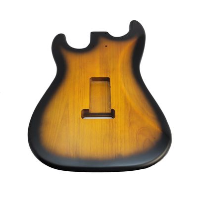 Brio S-Style Guitar Body – 2TS Sunburst, Nitro Satin, Alder