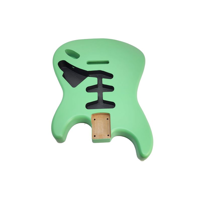 Brio Strat SSS Style Body Nitro Satin 2pc Alder Surf Green