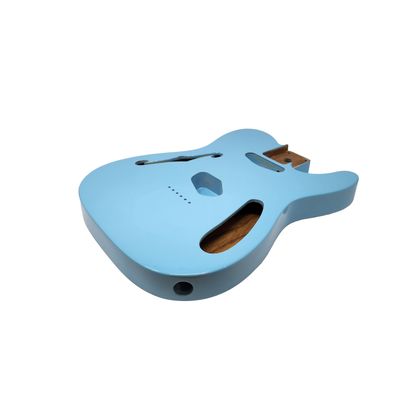 Brio 69 Telecaster Thinline SS Roasted Ash Body Semi-Hollow Sonic Blue