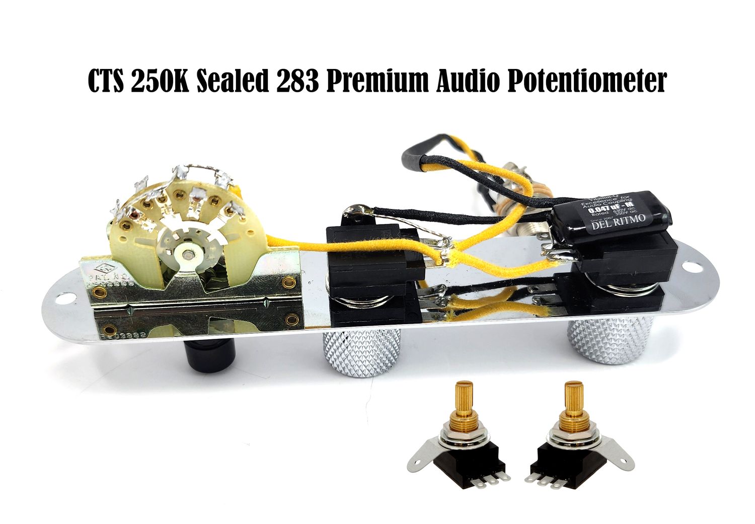 Carparelli CTS 283 Premium Telecaster Control Plate