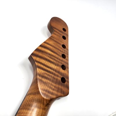 Brio Premium Flamed Maple S-Style Guitar Neck - Satin Smooth