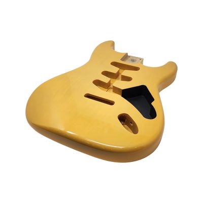 Brio S-Style Butterscotch Blonde Body – Premium ALDER – Fender-Spec Neck Pocket