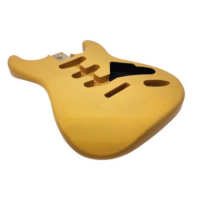 Brio S-Style Butterscotch Blonde Body – Premium ALDER – Fender-Spec Neck Pocket