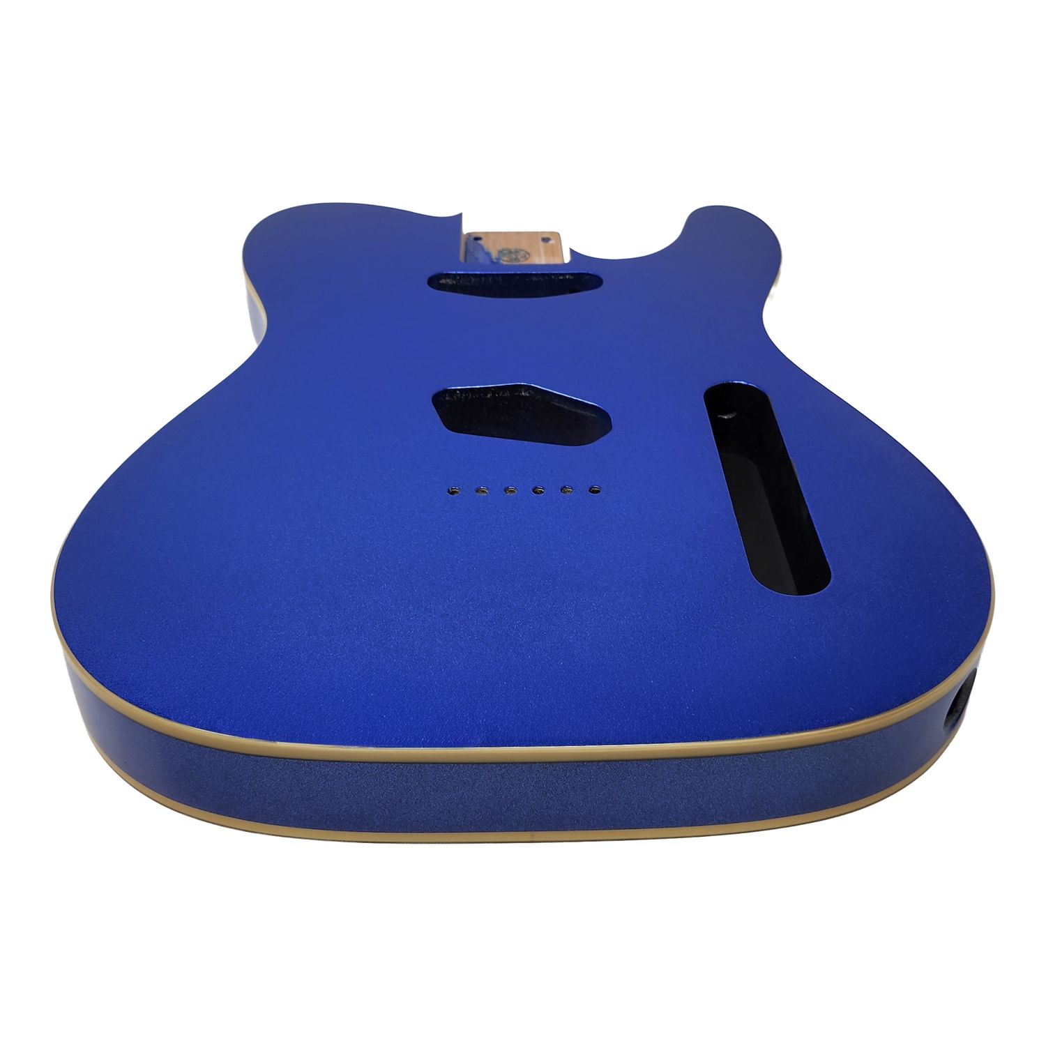 Brio Metallic Blue T-Style Guitar Body