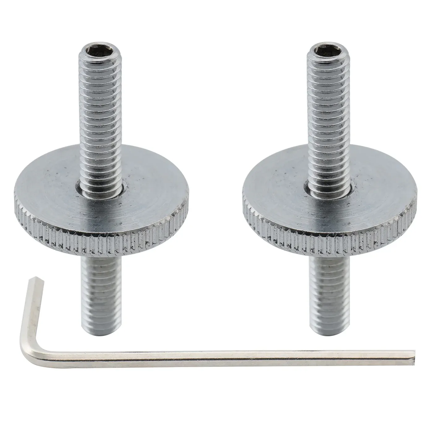 Pro Metric ABR-1 Style Tune-O-Matic Bridge Post &amp; Thumbwheel Set (M4) – Fits Epiphone LP/SG/ES-335