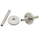 Pro Metric ABR-1 Style Tune-O-Matic Bridge Post &amp; Thumbwheel Set (M4) – Fits Epiphone LP/SG/ES-335