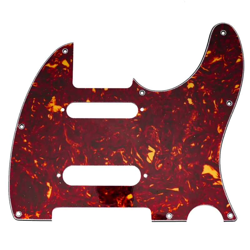 Nashville Deluxe Telecaster Style Pickguard- 8 Hole - Vintage Tortoise