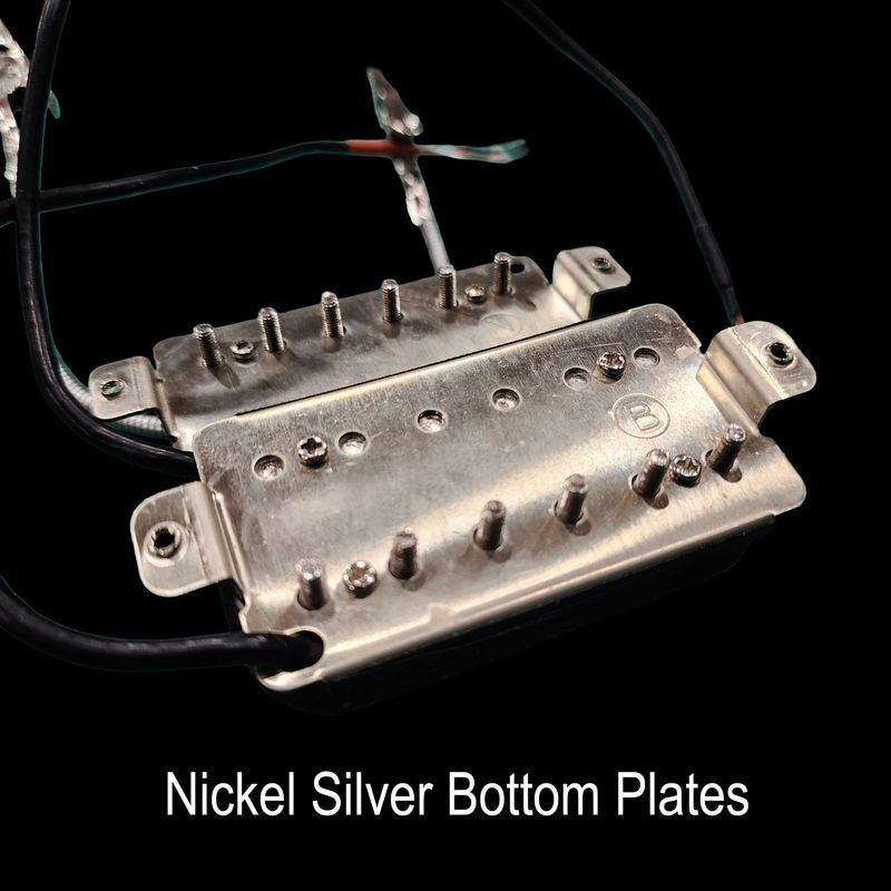 ​Carparelli Alnico 5 Kleers – Transparent Bobbin Humbucker Set