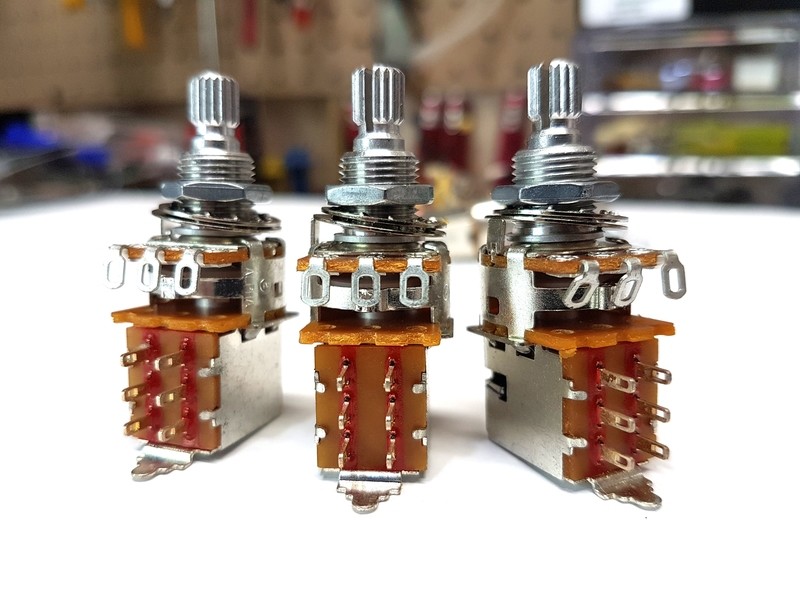 500K DPDT Push Pull Audio Pot