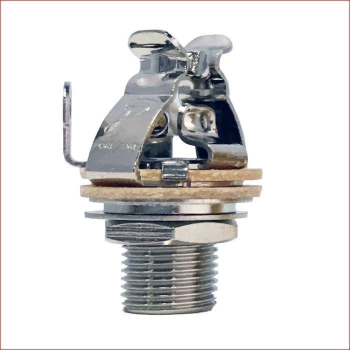 Pure Tone Multi-Contact 1/4" Output Jack Chrome
