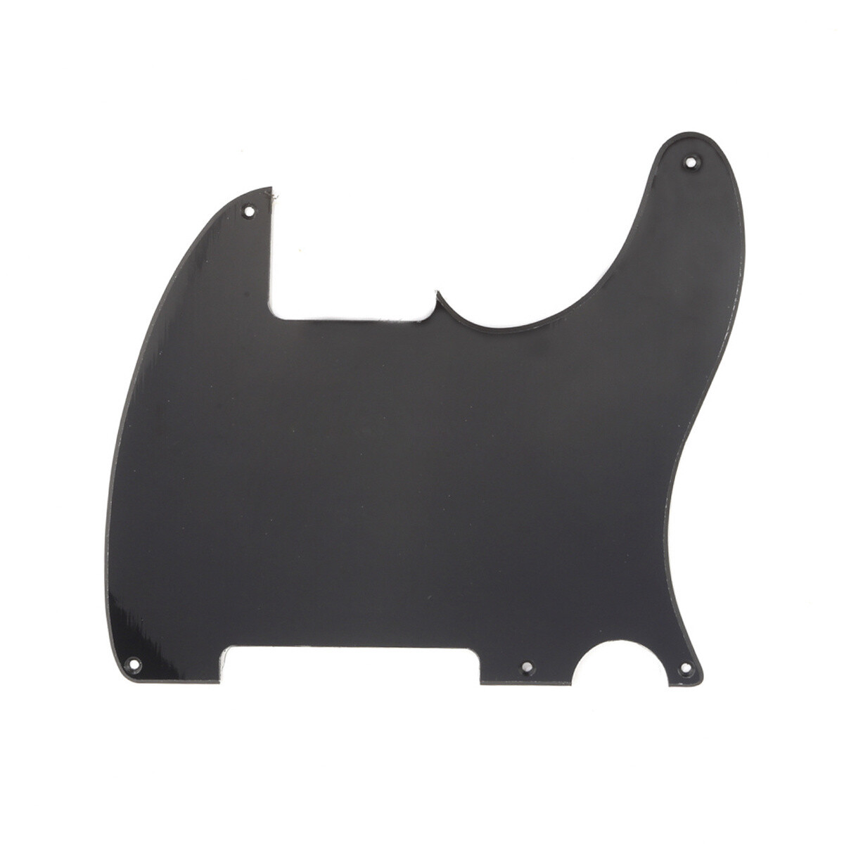 Brio Vintage Esquire 5 Hole Tele® Pickguard RH 1 Ply Matte Black